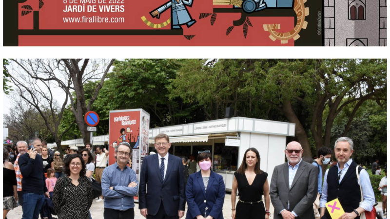 Ximo Puig visita la 57 Fira del Llibre de València