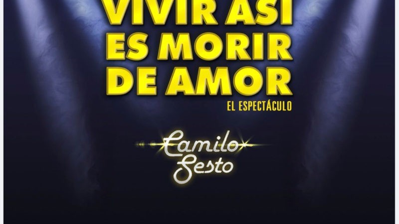 “VIVIR ASÍ ES MORIR DE AMOR” – Palacio de Congresos de Valencia