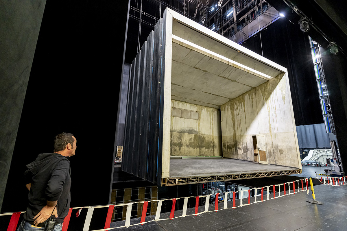 Les Arts realiza su mayor despliegue técnico para el estreno en Valencia de ‘Wozzeck’