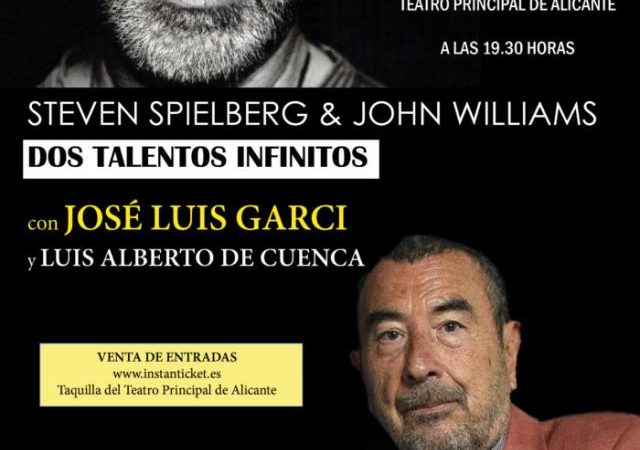 ENCUENTROS DE CINE DE AUTOR presenta “Steven Spielberg y John Williams, dos talentos infinitos.”