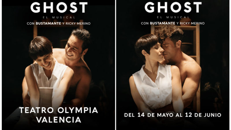 GHOST, el musical desde mañana sábado 14 de mayo hasta el domingo 12 de junio en el Teatro Olympia