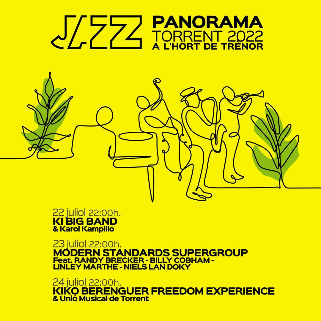 El Festival Jazz Panorama Torrent regresa a los Jardines de l’Hort de Trénor