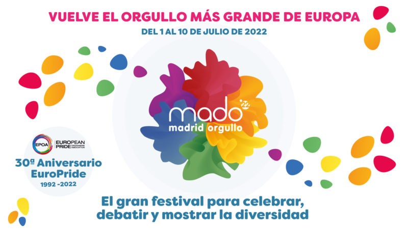 AYER SE PRESENTÓ LA PROGRAMACIÓN OFICIAL DE MADO MADRID ORGULLO 2022