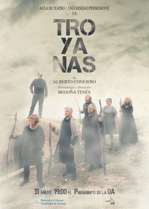 “TROYANAS” de Alberto Conejero  – Teatre Arniches