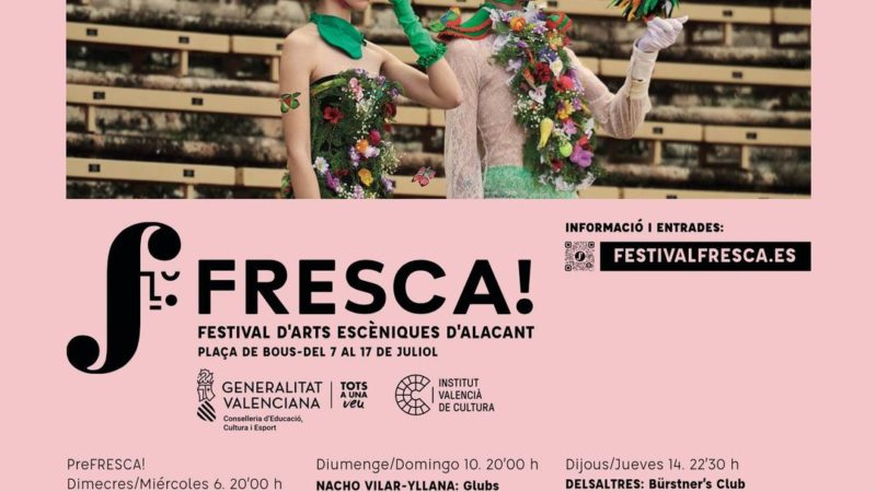 Vuelve a Alicante el Festival FRESCA!