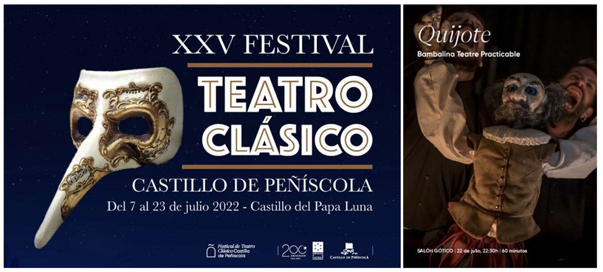 “QUIJOTE” – XXV Festival Teatro Clásico Castillo de Peñíscola