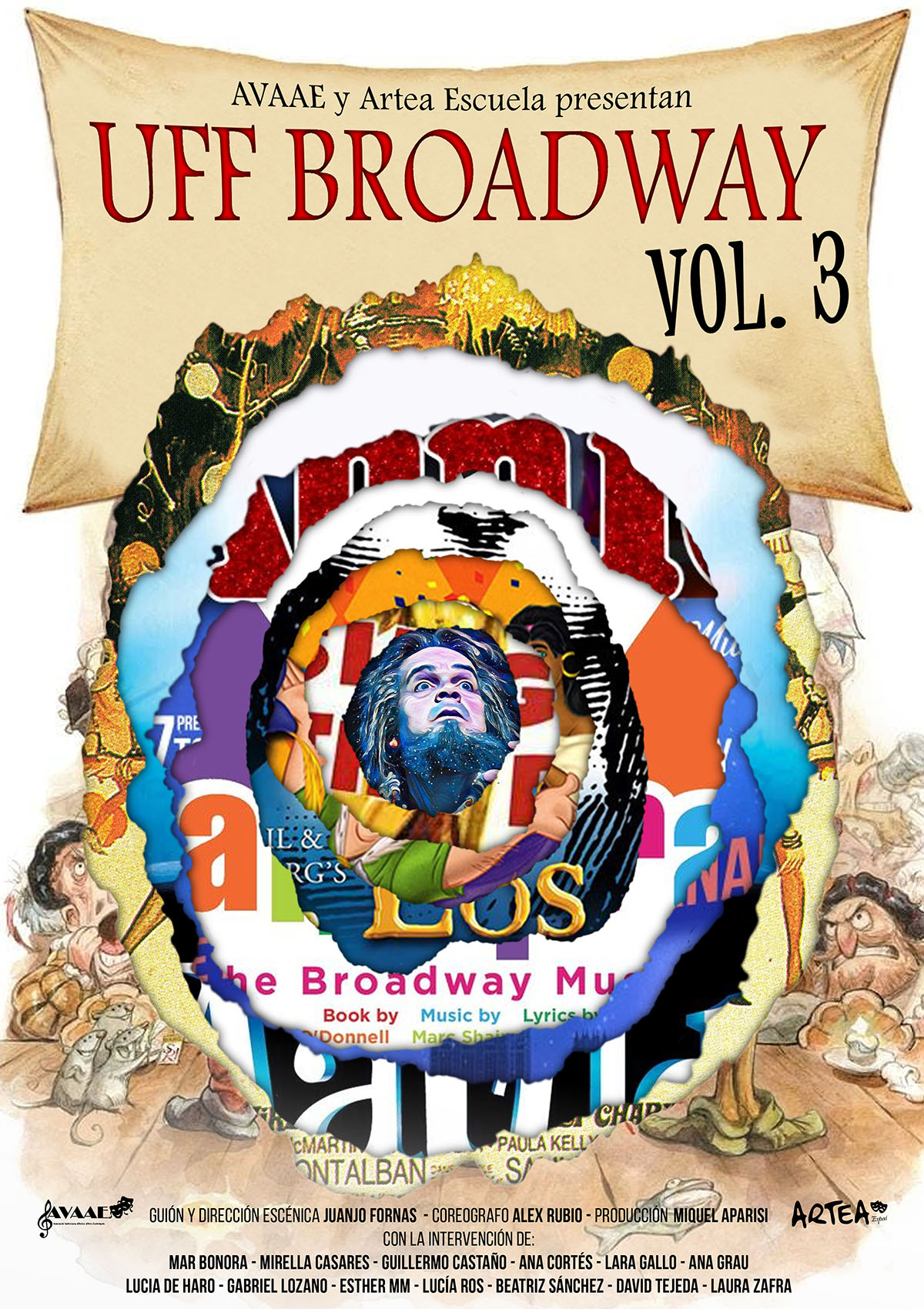 Artea Espai despide su programación con “Uff Broadway 3”, creación de la propia escuela