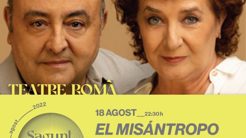 Sagunt a Escena programa en el Teatro Romano una versión de ‘El misántropo’ feminista, romántica y ecologista