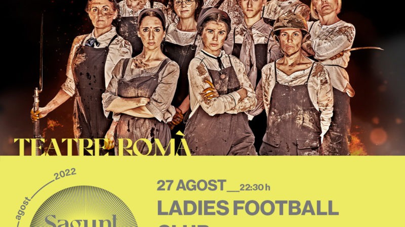 El Teatro Romano se convierte en estadio de fútbol para rendir tributo a los primeros clubes femeninos en ‘Ladies Football Club’