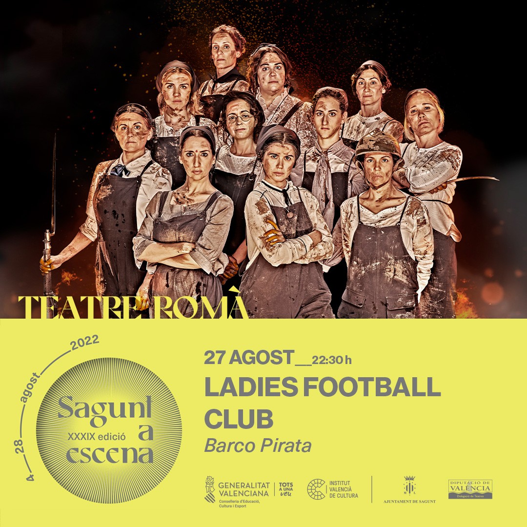 El Teatro Romano se convierte en estadio de fútbol para rendir tributo a los primeros clubes femeninos en ‘Ladies Football Club’