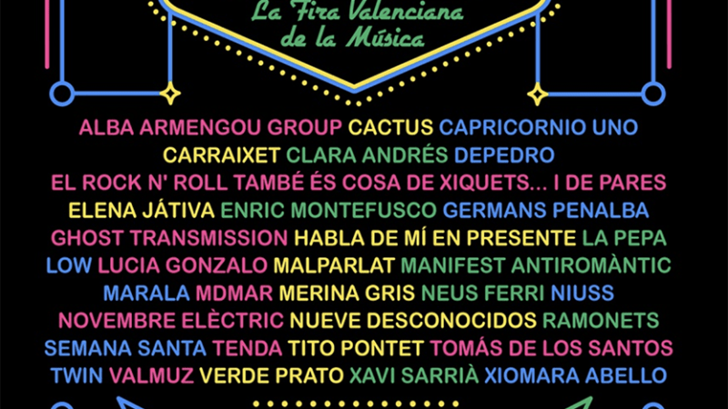 La Fira Valenciana de la Música Trovam celebrará su décima edición con más de 50 artistas