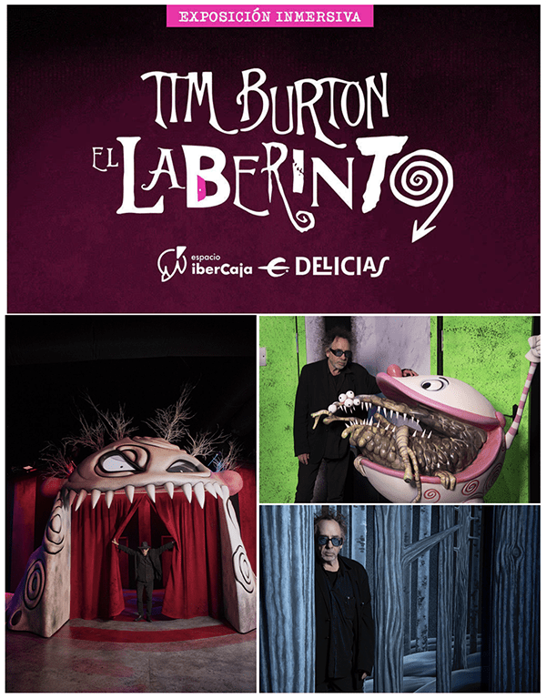 Tim Burton El Laberinto, se abren las puertas de la original propuesta creada por LETSGO