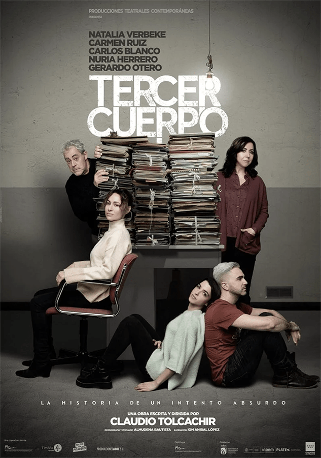 Claudio Tolcachir sube al escenario del Teatre Talia “TERCER CUERPO”