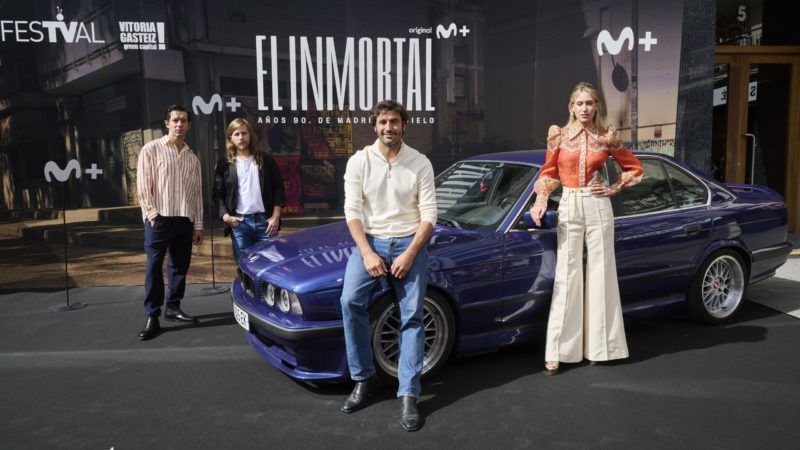 Así fue la presentación de ‘El Inmortal’, una serie original Movistar Plus+, en el FesTVal de Vitoria-Gasteiz