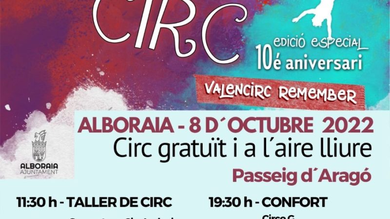 Arranca el Festival VALENCIRC en Alboraya