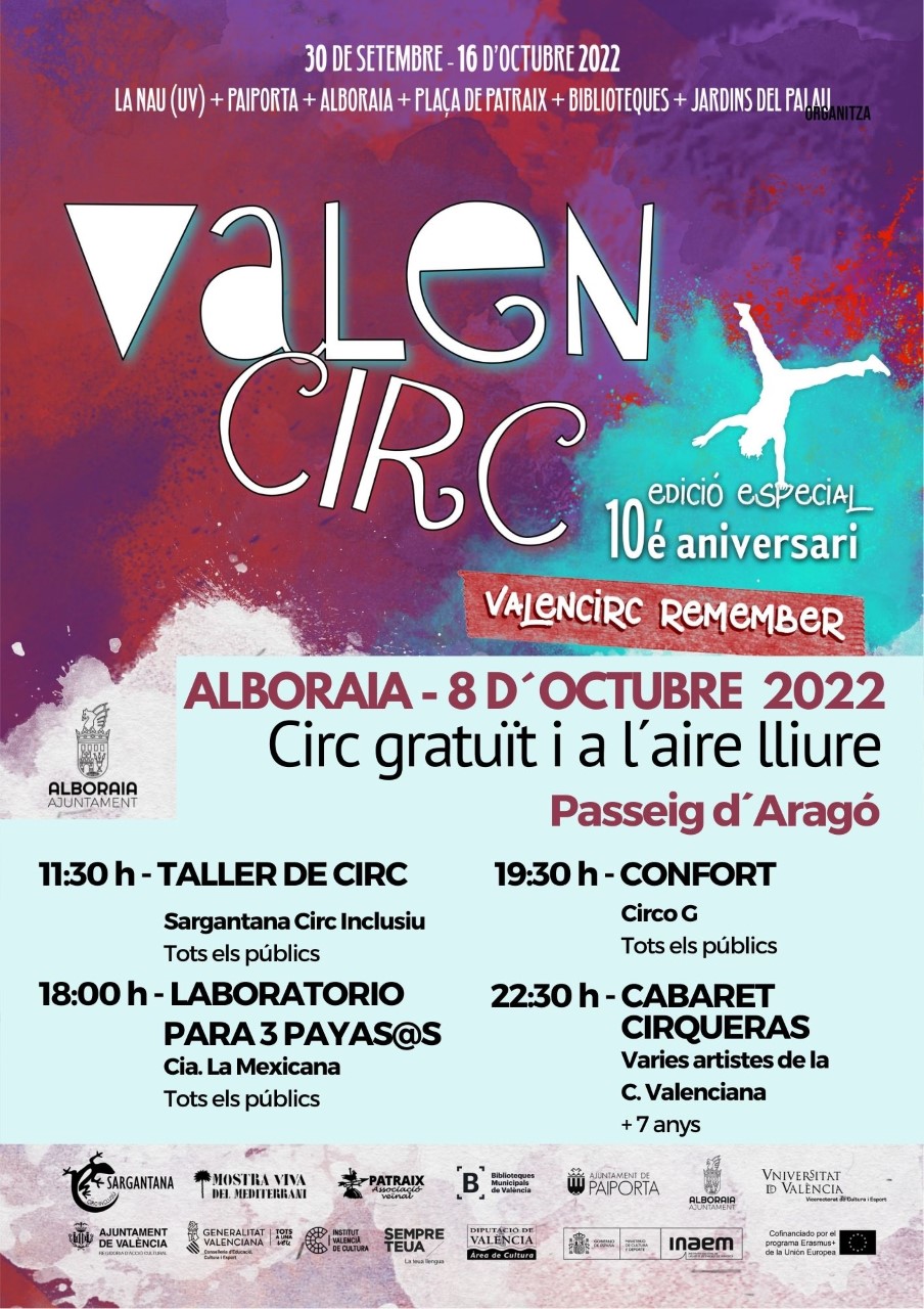 Arranca el Festival VALENCIRC en Alboraya
