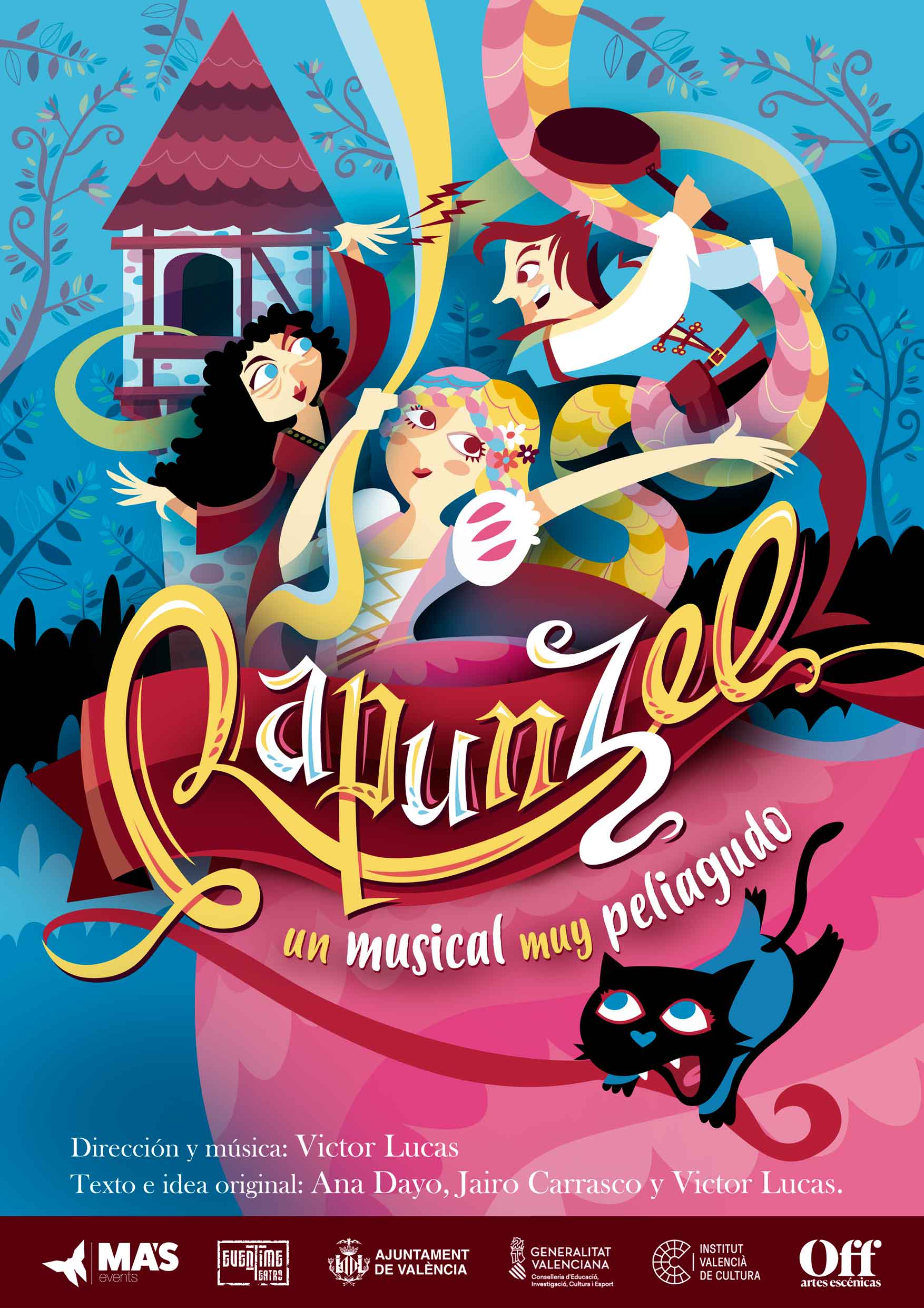 El cuento de Rapunzel llega a la Sala L’Horta en una versión musical para toda la familia