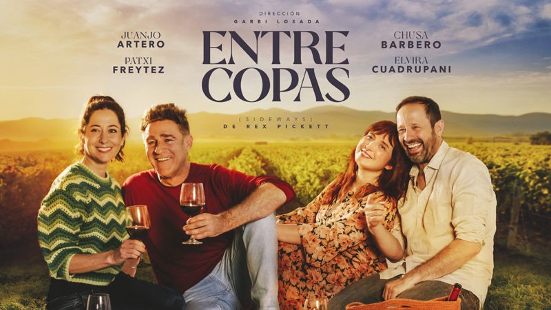 Juanjo Artero, Patxi Freytez, Chusa Barvero y Elvira Cuadrupani protagonizan ‘Entre copas’ en Paterna