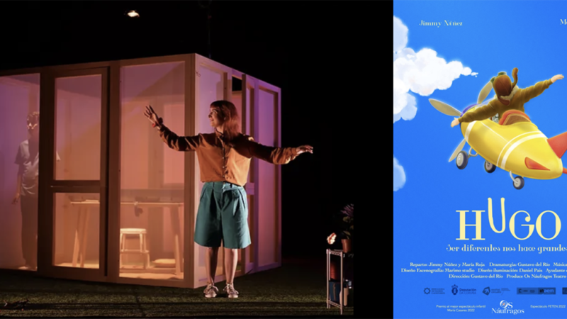“Hugo”, galardonada como una de las mejores obras de teatro infantil de Galicia, aterriza en la Sala Off esta semana