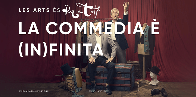 Les Arts presenta ‘La commedia è (in)finita’, un hilarante diálogo entre Carlos Chausson y Ramon Gener sobre la vida con la música como protagonista