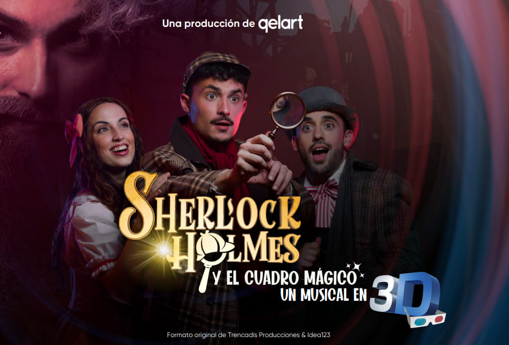 El musical familiar de ‘Sherlock Holmes y el cuadro mágico’ llega a Rambleta