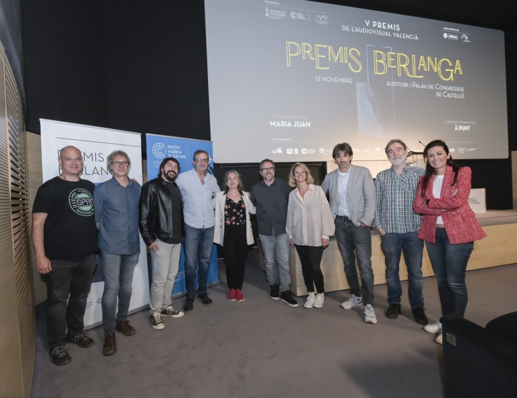 Anuncio de los nominados a los Premios Berlanga del audiovisual valenciano