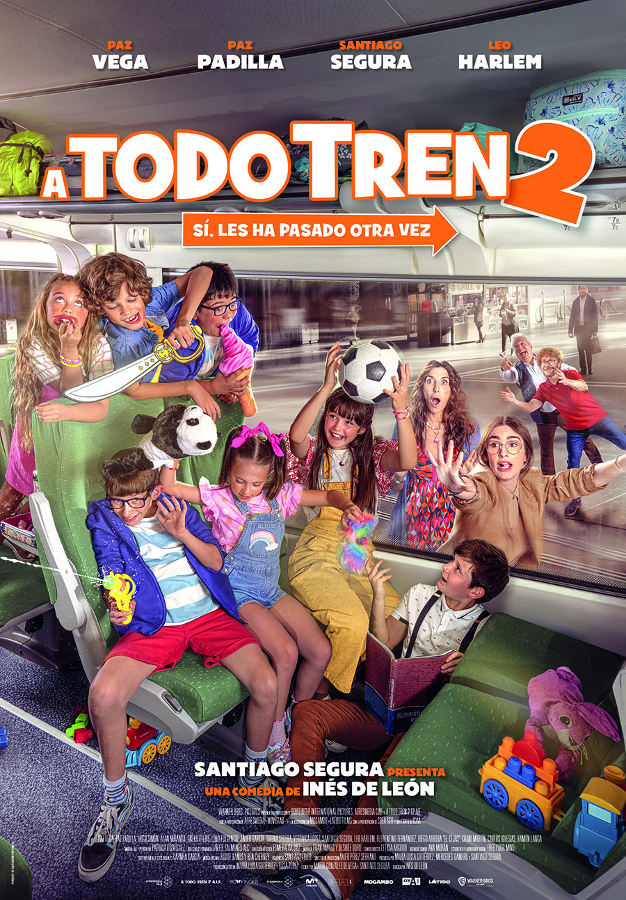 INÉS DE LEÓN Y FLORENTINO FERNÁNDEZ PRESENTAN “A TODO TREN 2” EN KINÉPOLIS VALENCIA