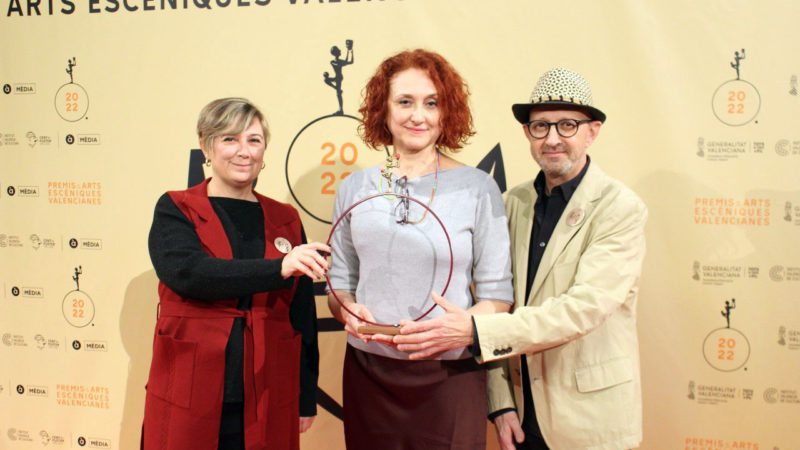 Carmen Giménez-Morte recibirá el Premio de Honor de las Artes Escénicas Valencianas 2022