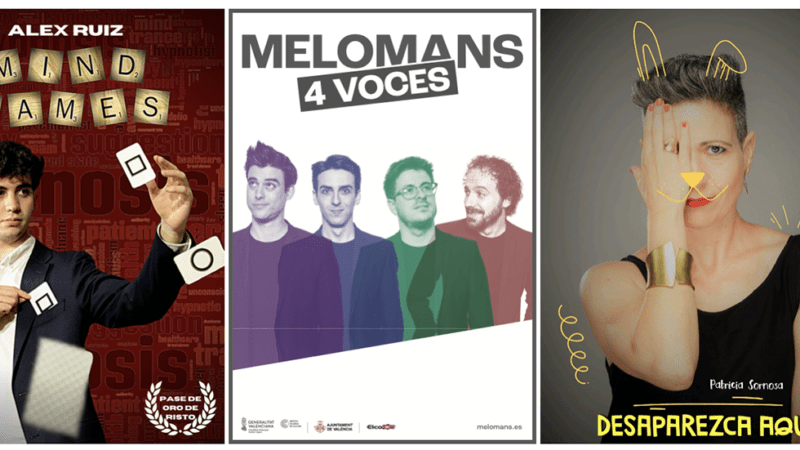 Melomas presenta “4 Voces” en Artea Espai, un espectáculo en el que las cuerdas vocales son el único instrumento