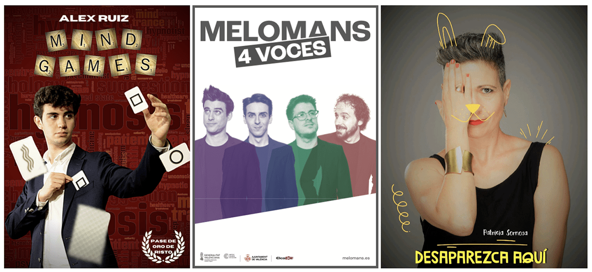 Melomas presenta “4 Voces” en Artea Espai, un espectáculo en el que las cuerdas vocales son el único instrumento