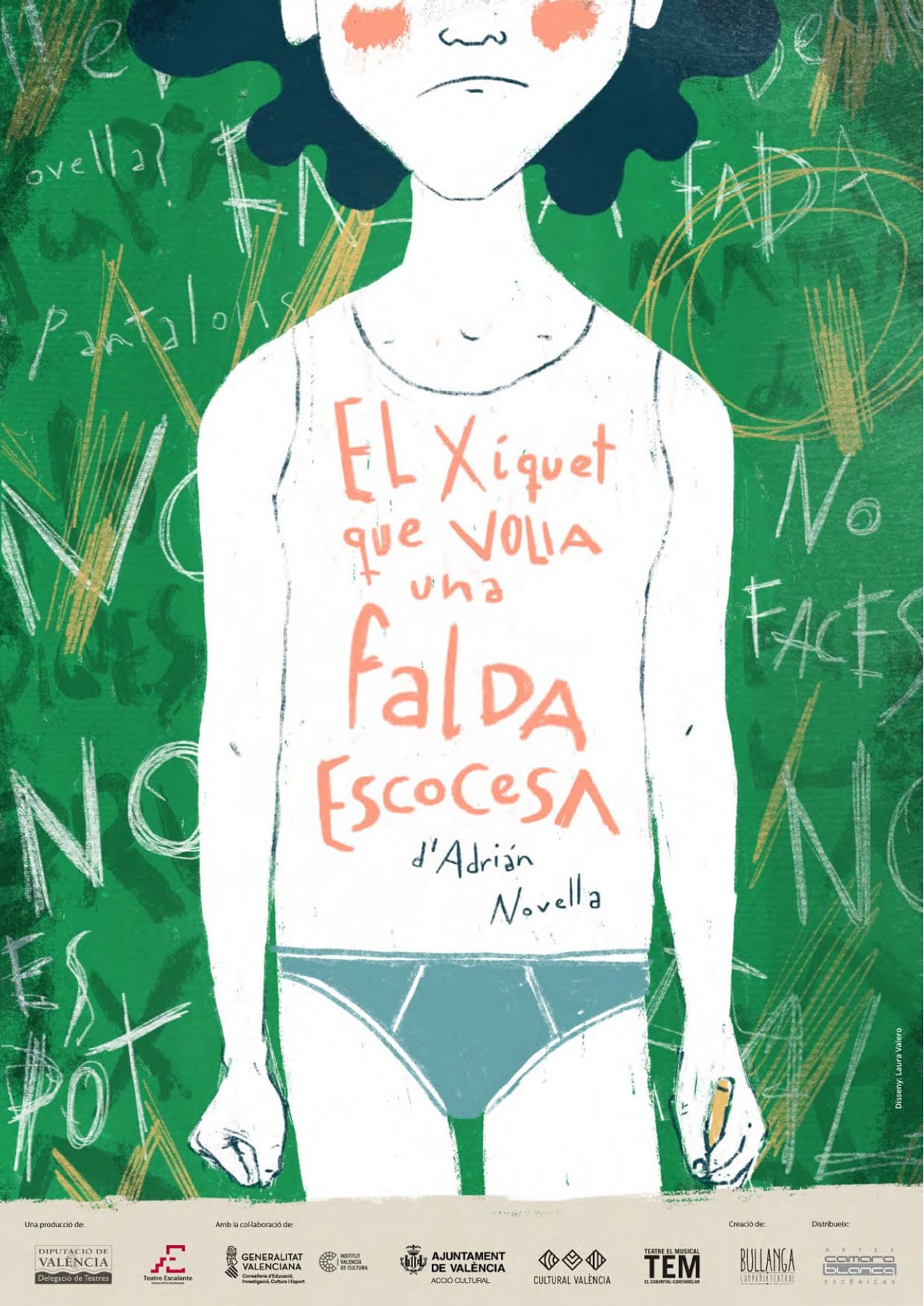 “EL XIQUET QUE VOLIA UNA FALDA ESCOCESA” de Bullanga Teatre en Alboraya