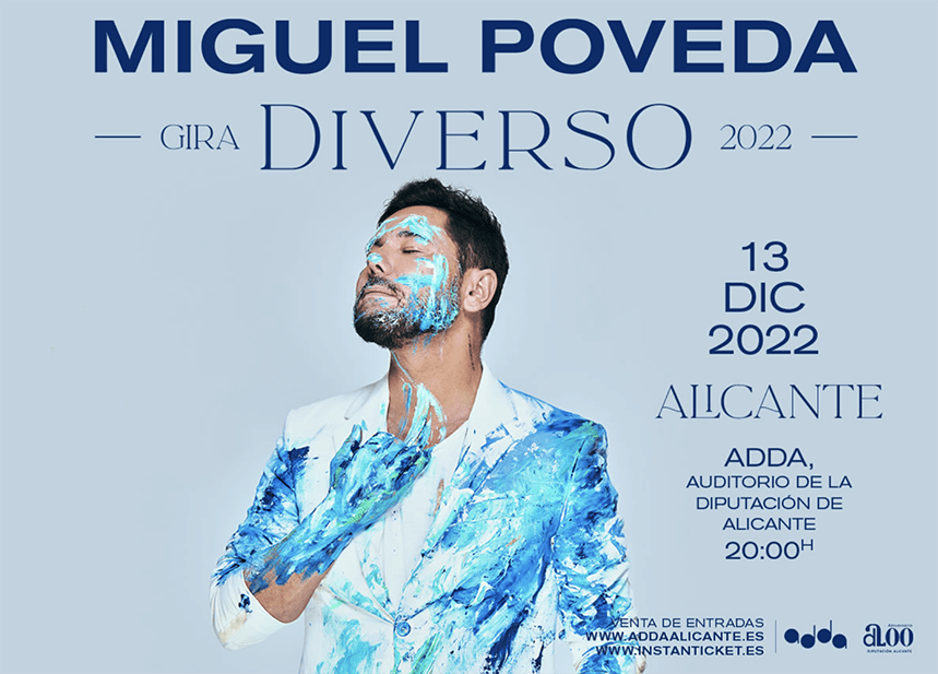 “DIVERSO”: MIGUEL POVEDA Concierto en el ADDA