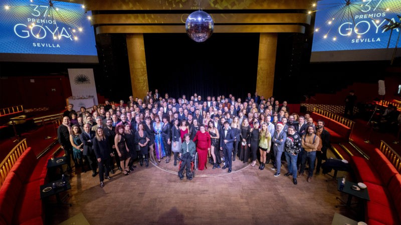 ENCUENTRO DE NOMINADOS Y NOMINADAS DE LOS PREMIOS GOYA 2023