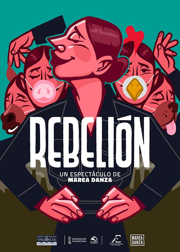 Una original adaptación de ‘Rebelión en la granja’ llega al Teatro Chapí