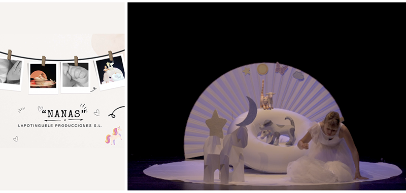 La Sala L’Horta presenta “Nanas”, un cuento cósmico para bebés entre nubes, estrellas de leche y unicornios
