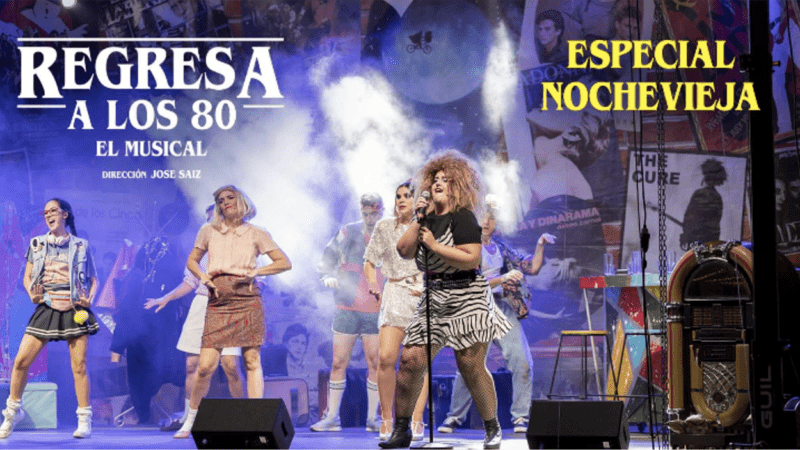 EL TEATRO FLUMEN TRAE DE VUELTA LOS 80… CON FIESTA DE NOCHEVIEJA INCLUÍDA