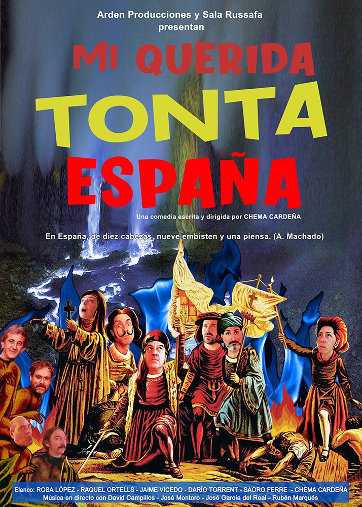 Arranca la programación navideña de Sala Russafa con el estreno absoluto de “Mi querida tonta España”