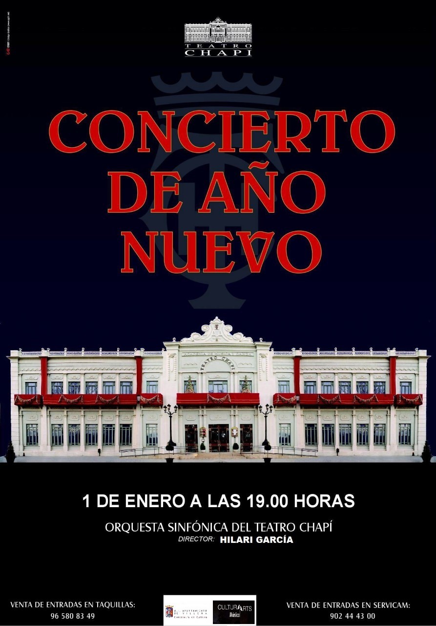 EL TEATRO CHAPÍ PREPARA SU CONCIERTO DE AÑO NUEVO 2023