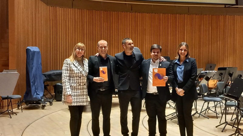 Celebración del Certamen de Bandas de la Comunitat Valenciana en el Palau de Les Arts