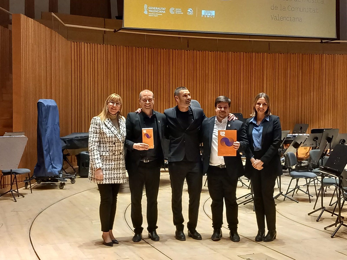 Celebración del Certamen de Bandas de la Comunitat Valenciana en el Palau de Les Arts