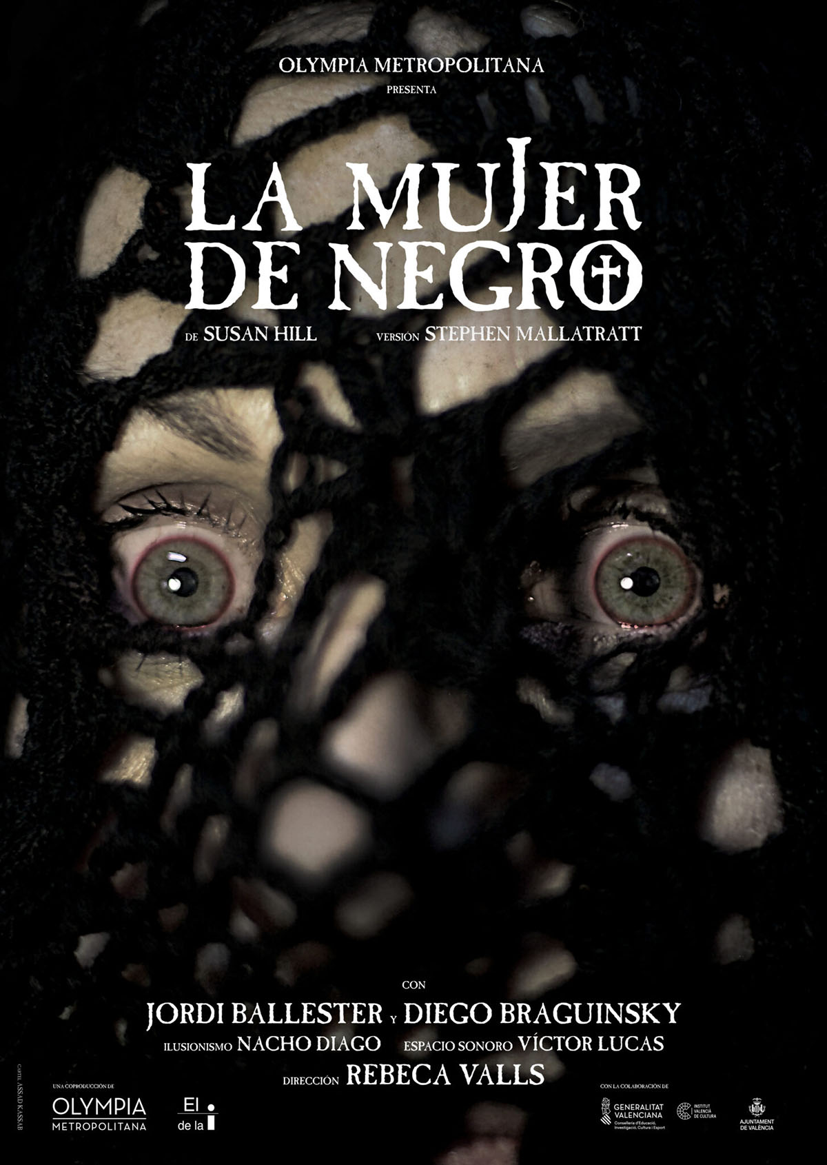 “La mujer de negro” con Jordi Ballester y Diego Braguinski