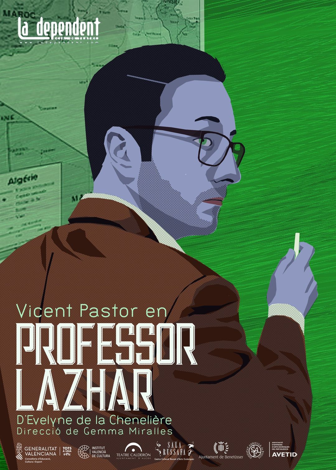 Vicent Pastor protagoniza “PROFESSOR LAZHAR” de La Dependent