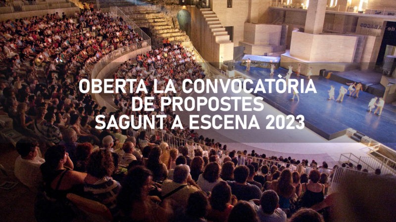 El Institut Valencià de Cultura se abre a la presentación de propuestas para la programación de Sagunt a Escena