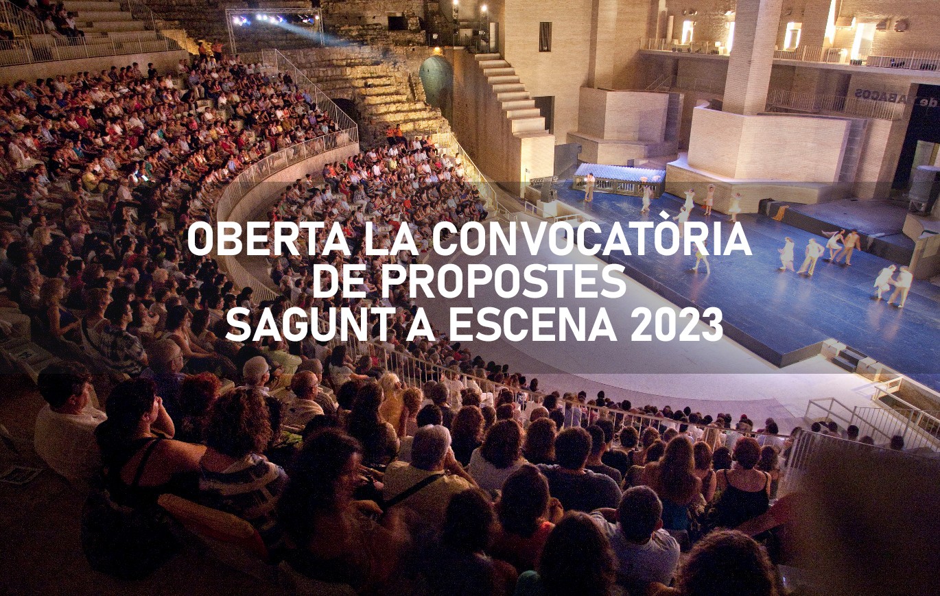 El Institut Valencià de Cultura se abre a la presentación de propuestas para la programación de Sagunt a Escena
