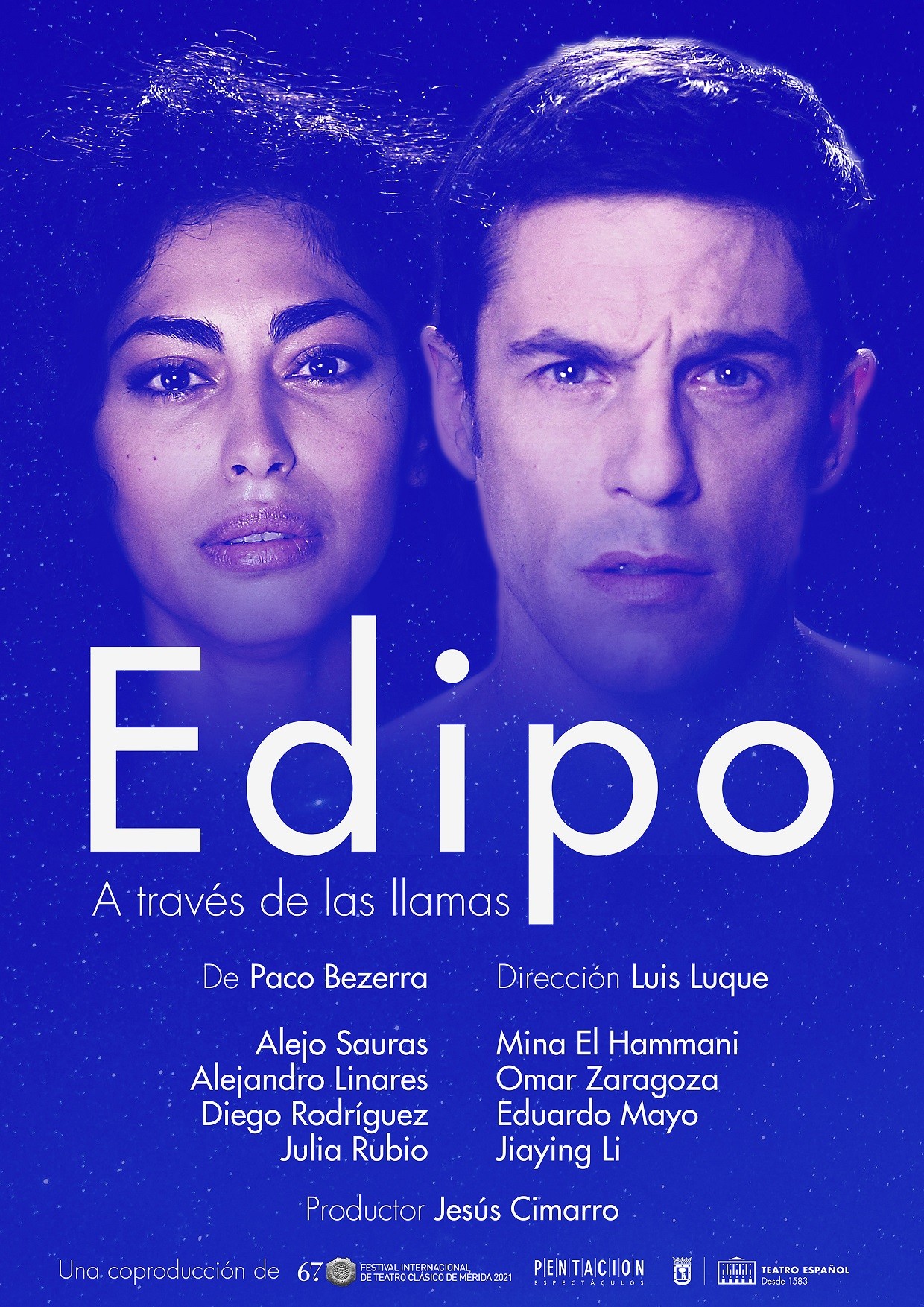 EDIPO, A TRAVÉS DE LAS LLAMAS llega al Teatro Olympia Valencia