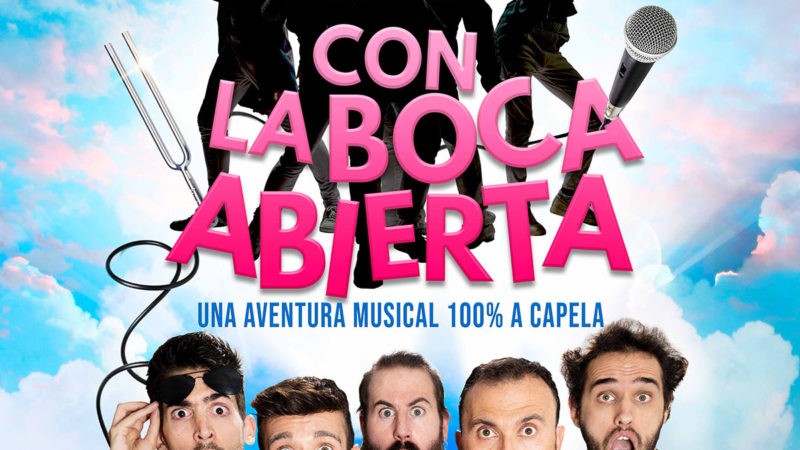 “Con la boca abierta”, el musical sin música que llega al Teatro Flumen de Valencia