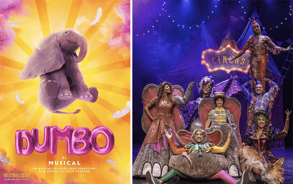 “Dumbo, el musical”, teatro familiar inclusivo en el Teatro Chapí