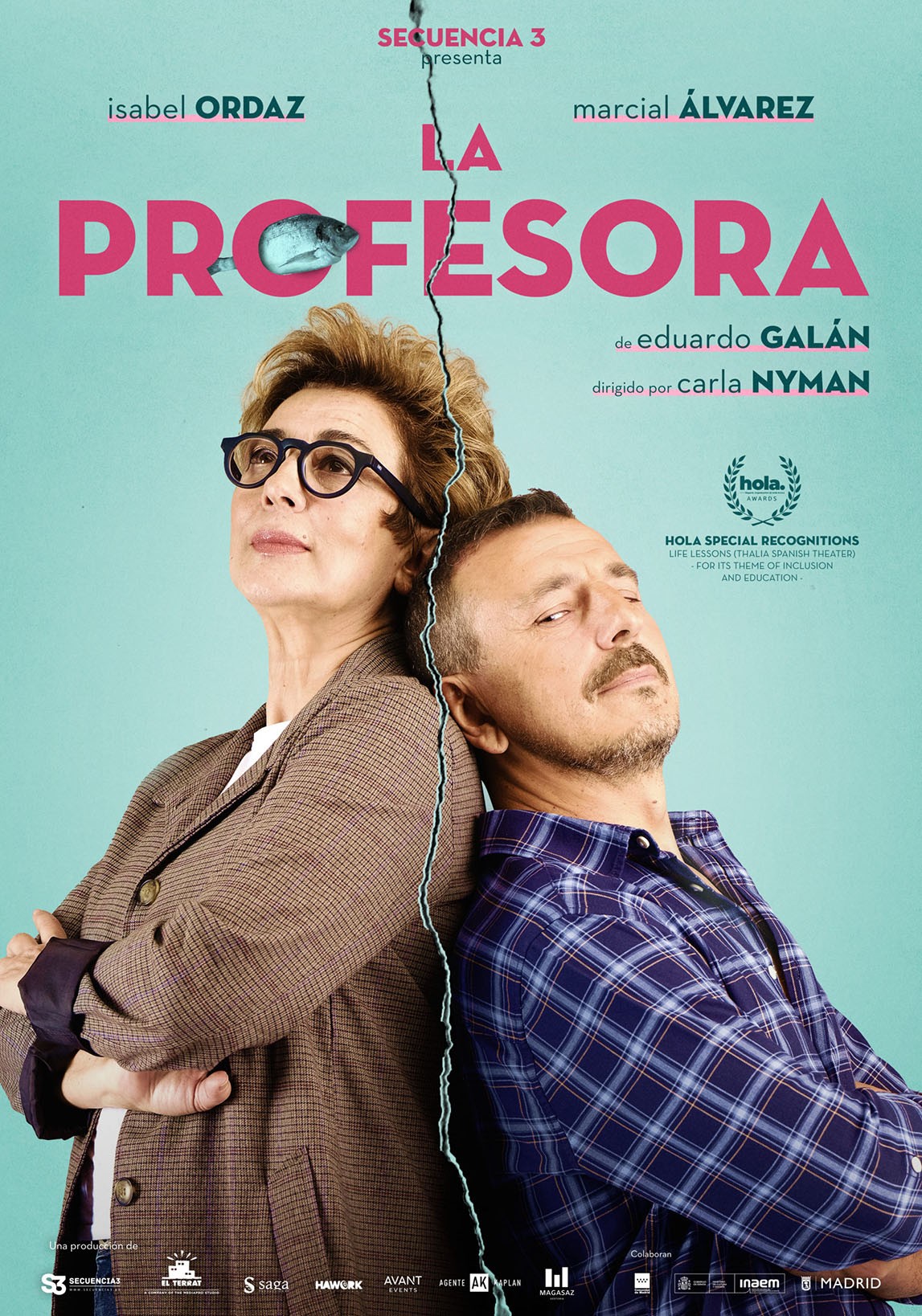 Isabel Ordaz y Marcial Álvarez protagonizan “LA PROFESORA”
