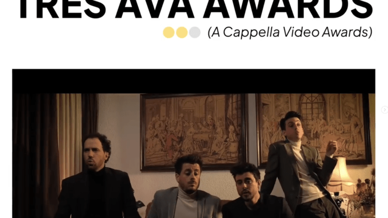 Melomans recibe 3 premios en los A Cappella Video Awards