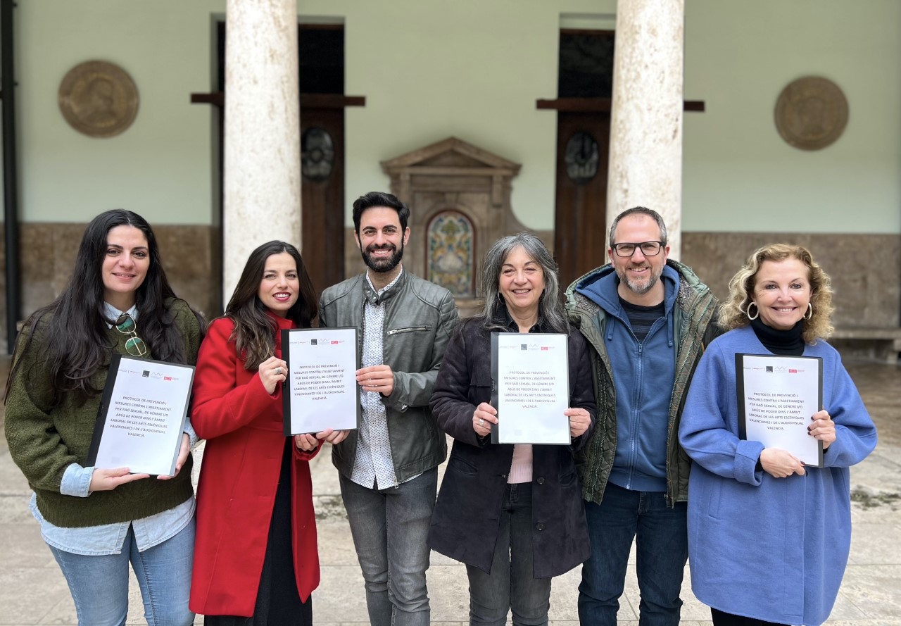 El audiovisual y las artes escénicas valencianas adoptan un protocolo unitario y común contra el acoso sexual